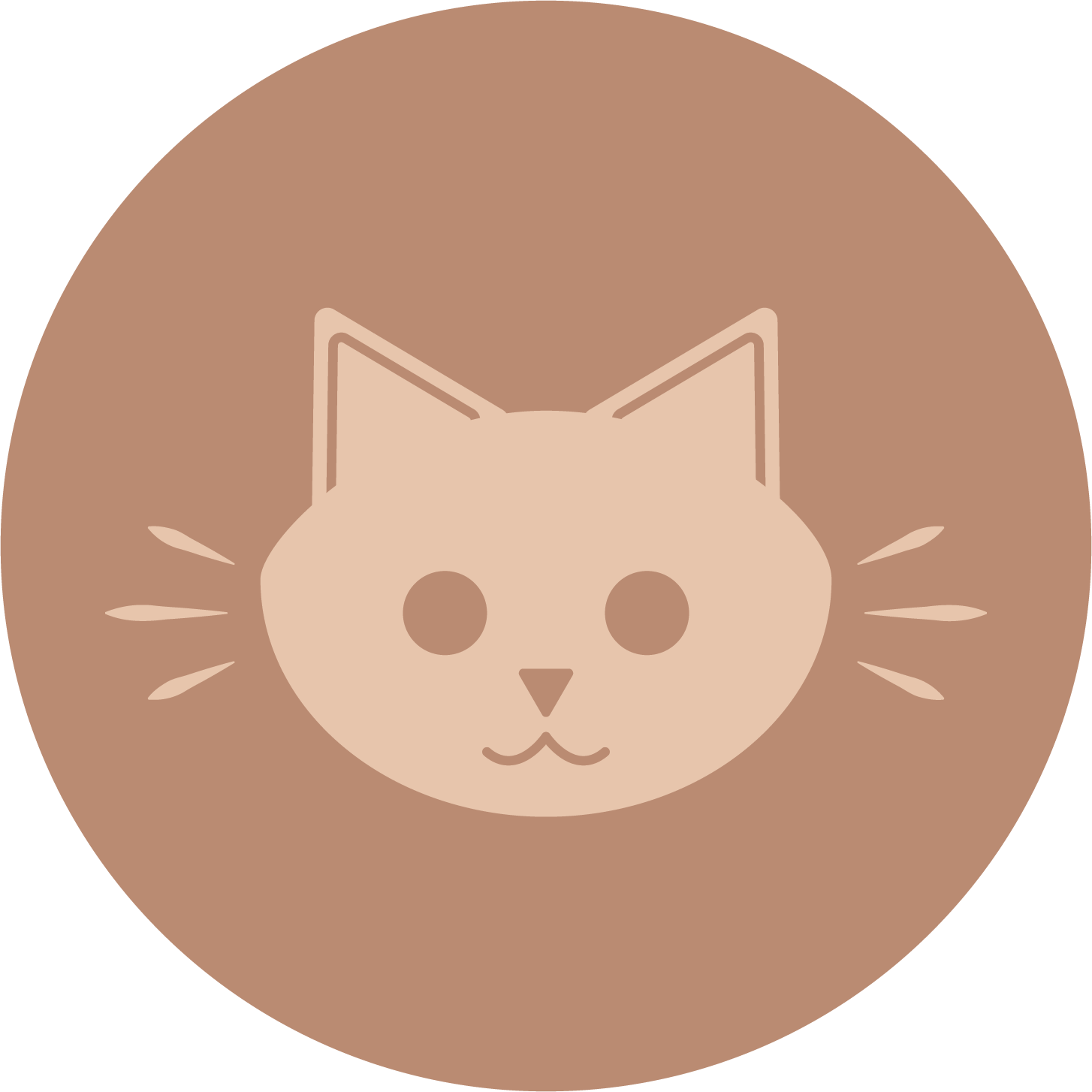 Cat Icon Smiling