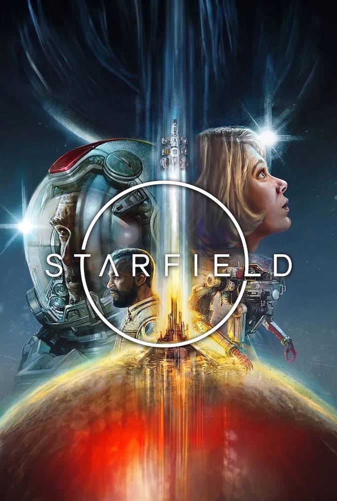 starfield video game poster